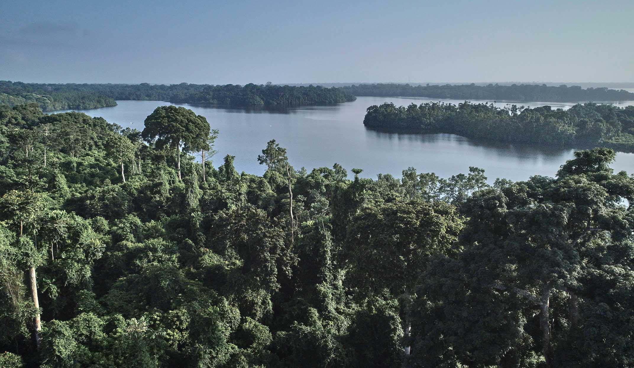 Lambaréné river system gabon