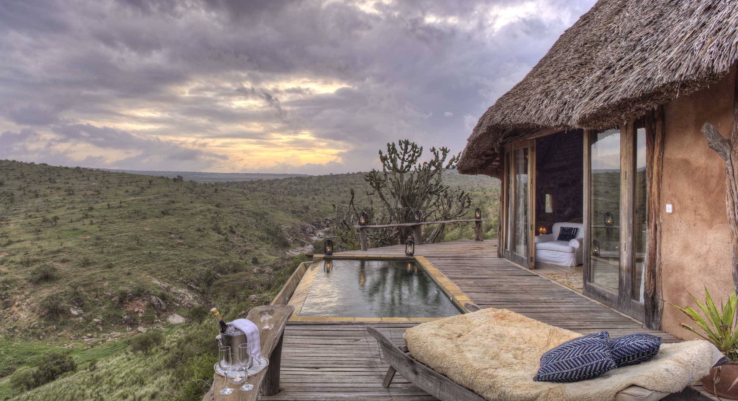 view of borana family cottage on borana conservancy in kenya
