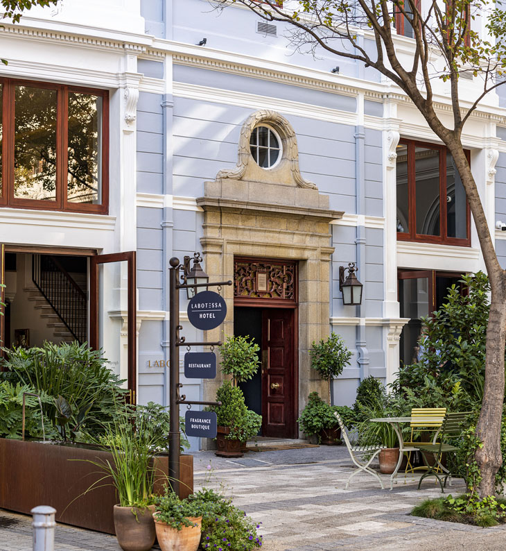 view of labotessa hotel in south africa