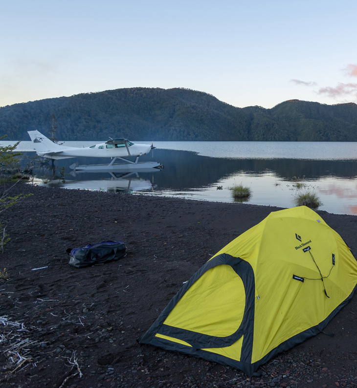 wild camping in corcovado national park