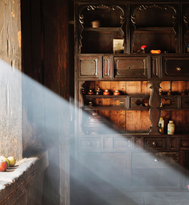 inside of suite in la ferme at liotard tented camp