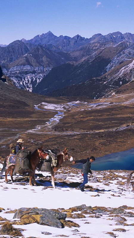horse trekking through yunnan on china adventure holiday