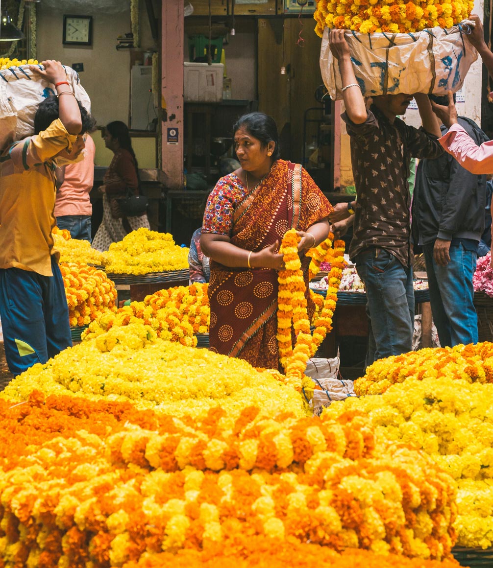 india-kolkata-flower-market