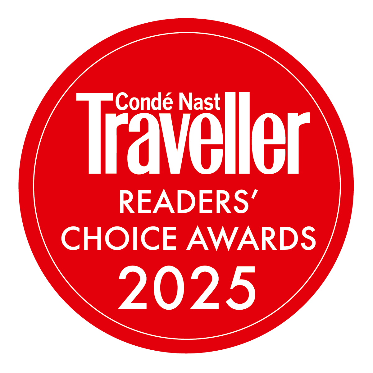 Conde Nast Readers' Choice Awards 2025