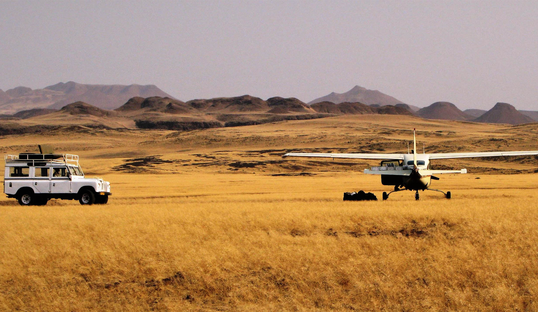 Kunene region in namibia on skeleton coast flying safari