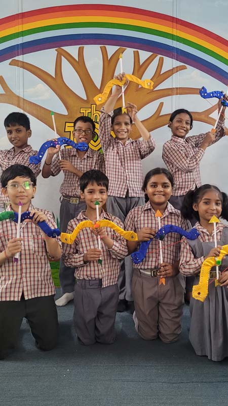 children in the toy bank safe classroom