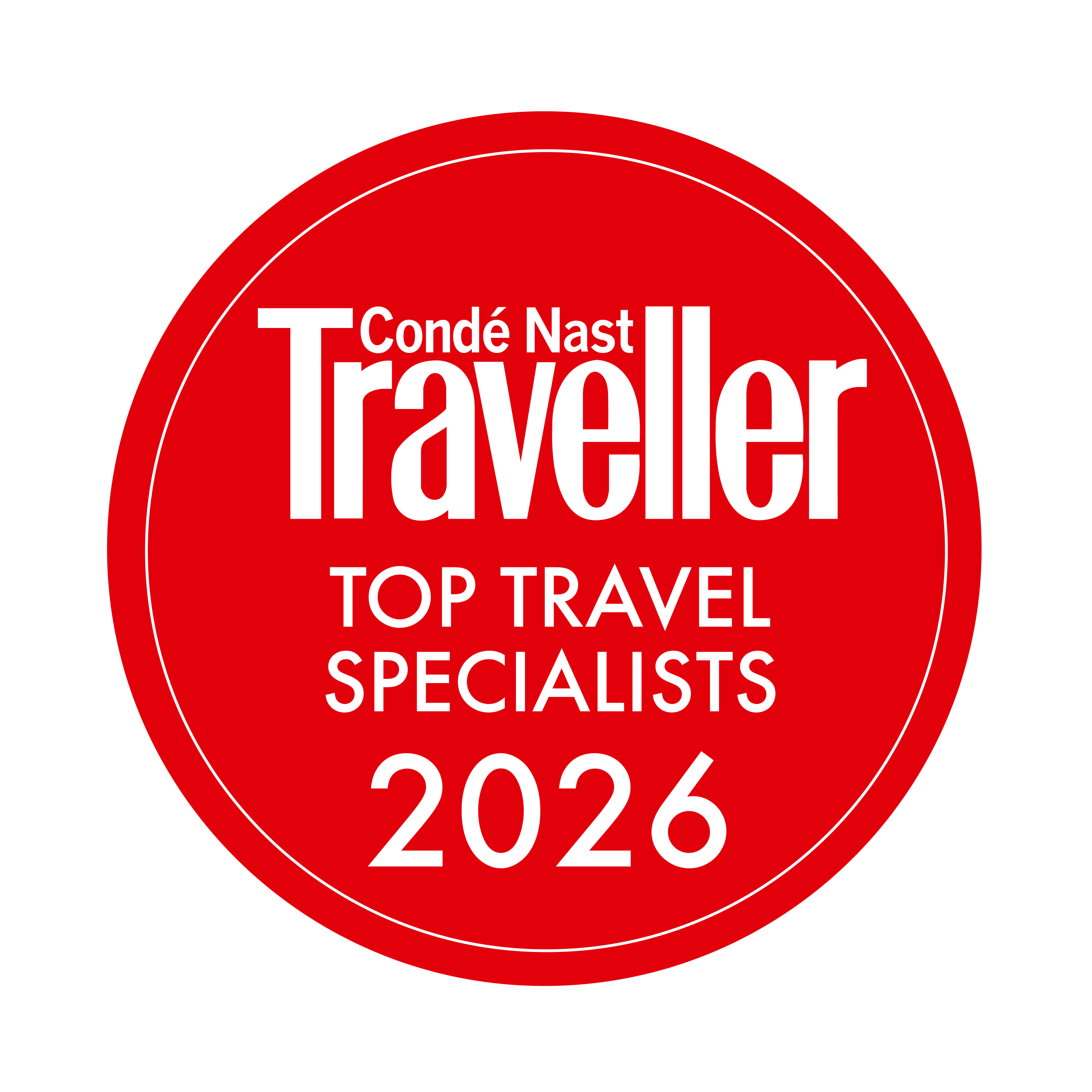 conde nast logo 2026 top travel specialist