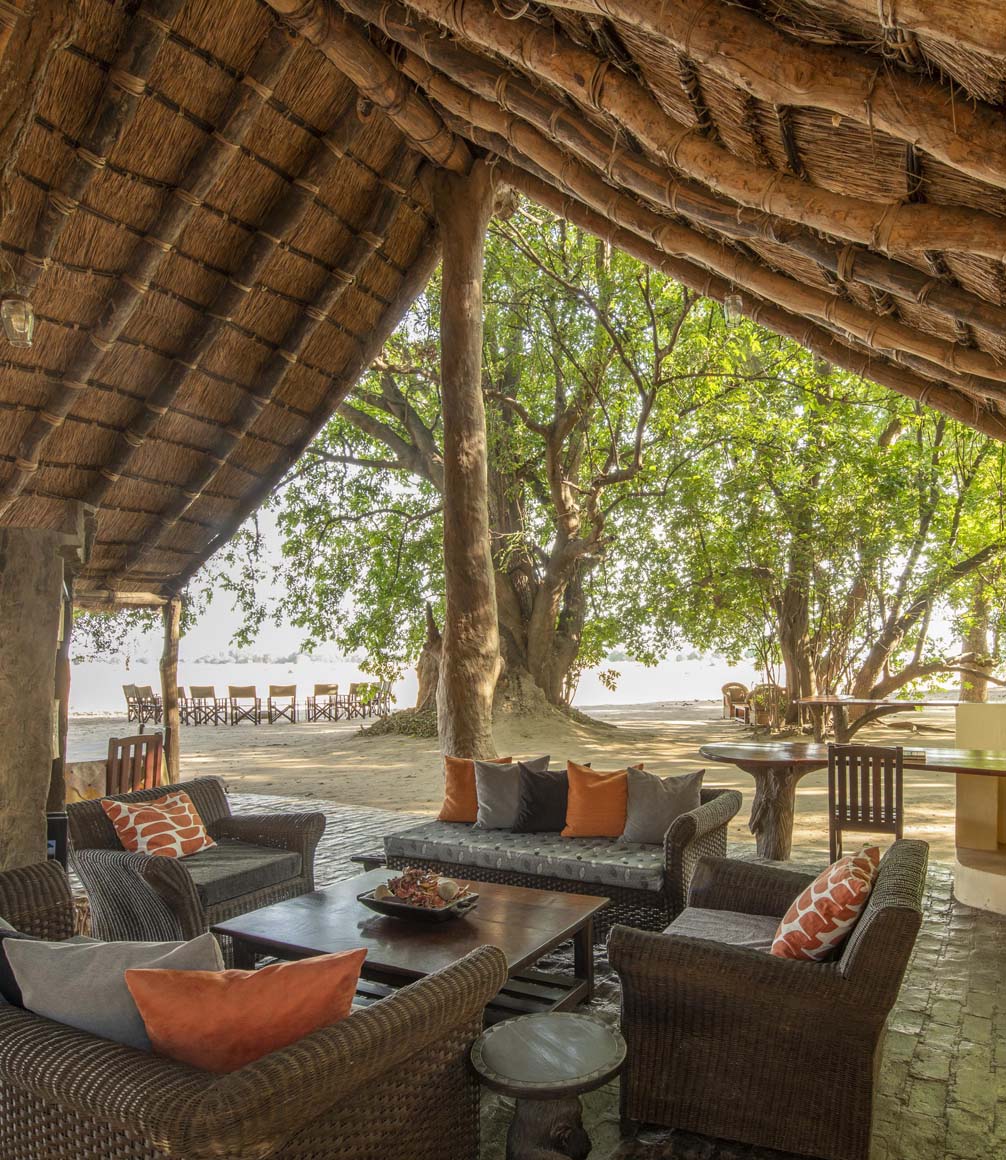 tafika camp south luangwa lounge view