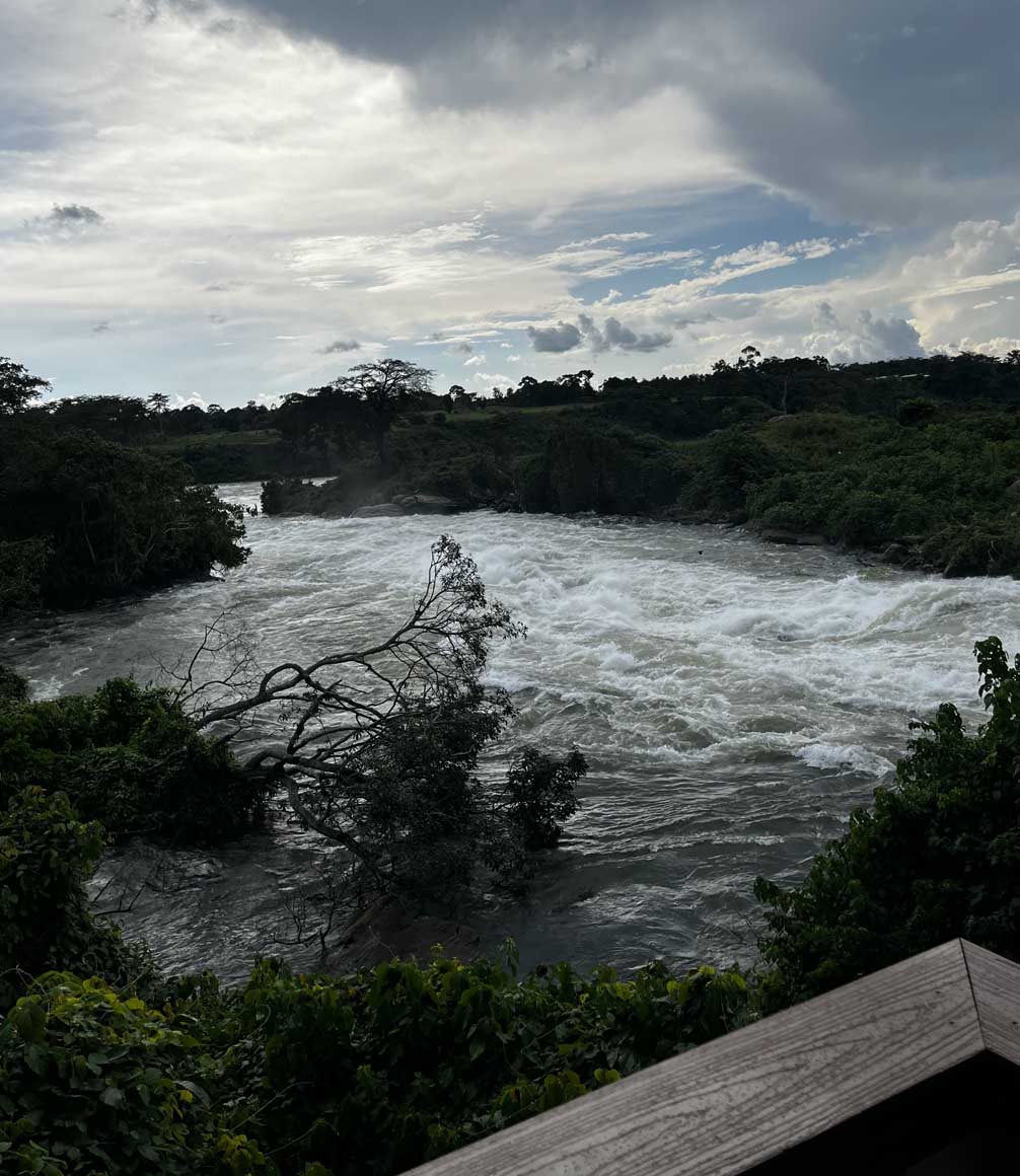 wild waters lodge in the nile in uganda