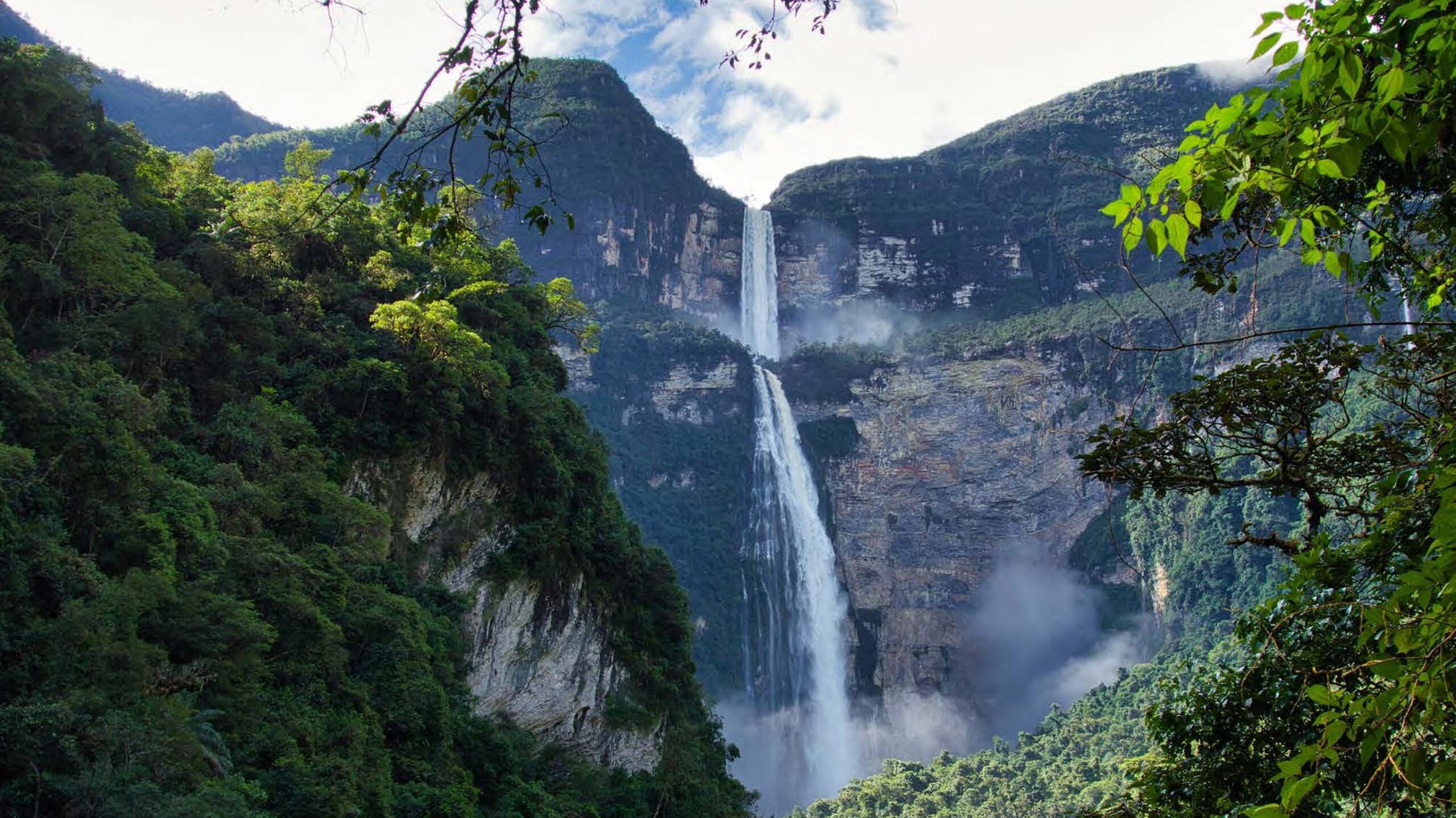 gocta falls in peru