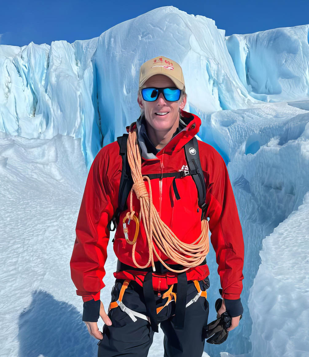 white desert founder patrick woodhead in antarctica