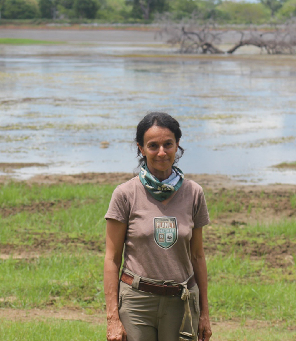 wildlife specialist guide ramani jayewardene in sri lanka