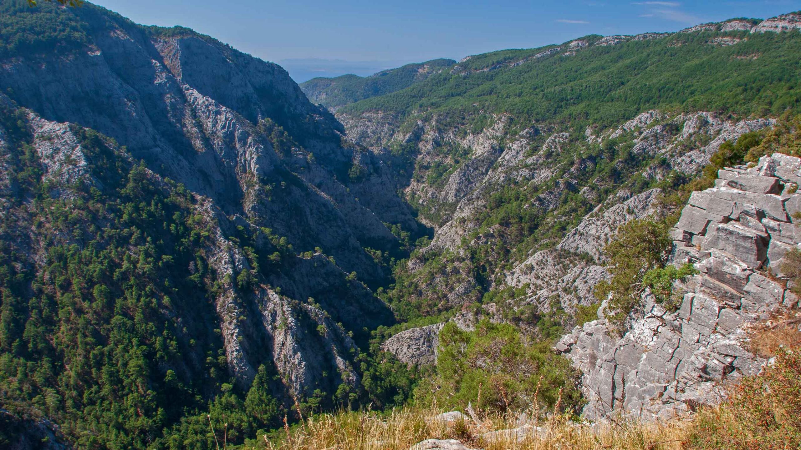view of the ida mountains in turkey