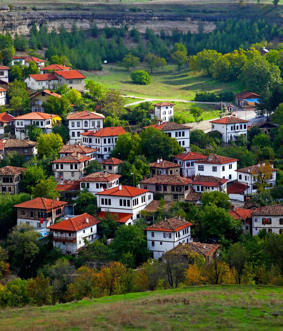 historic ottoman houses of safranbolu in turkey