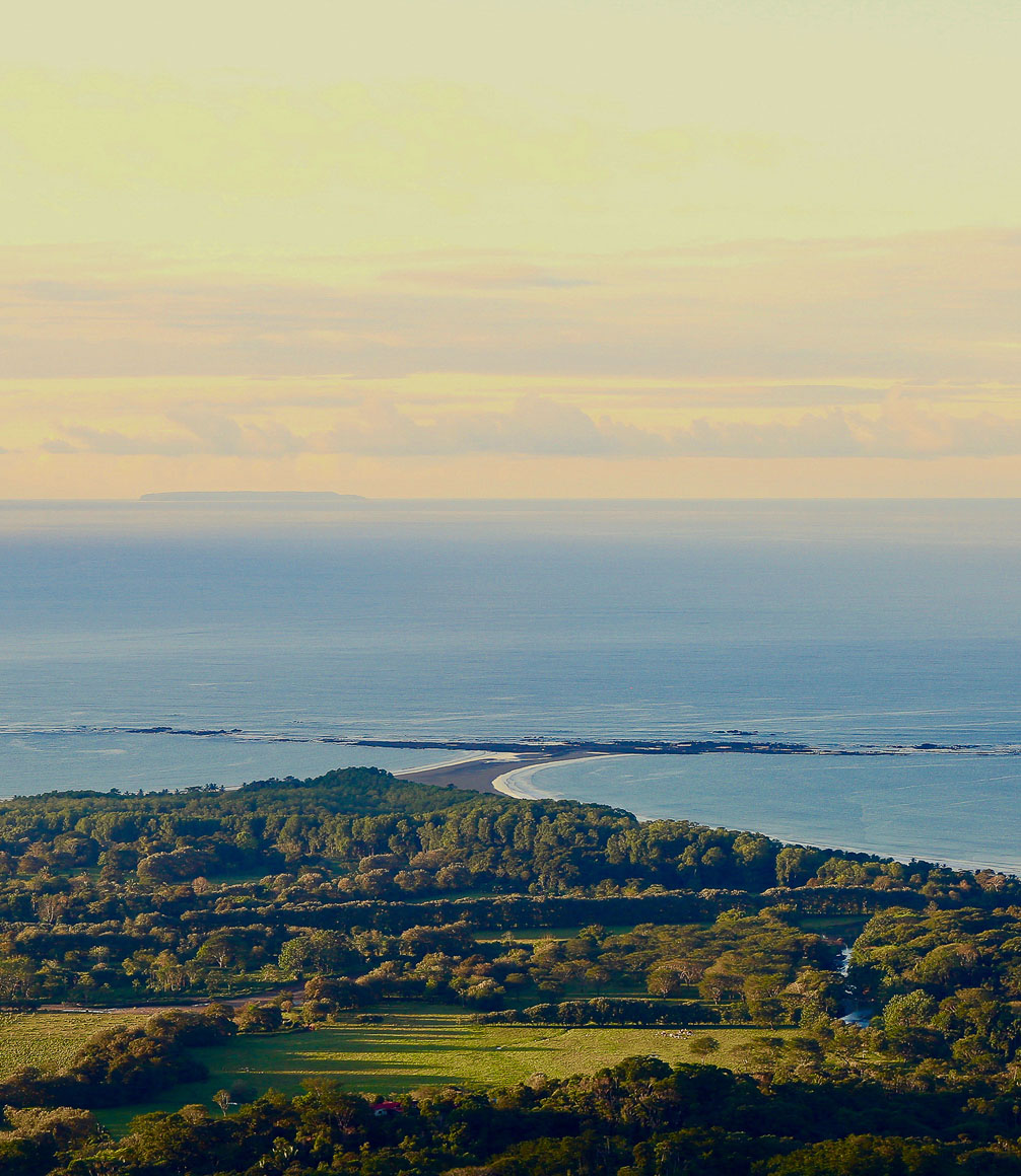 view of the bahia ballena at kura villas